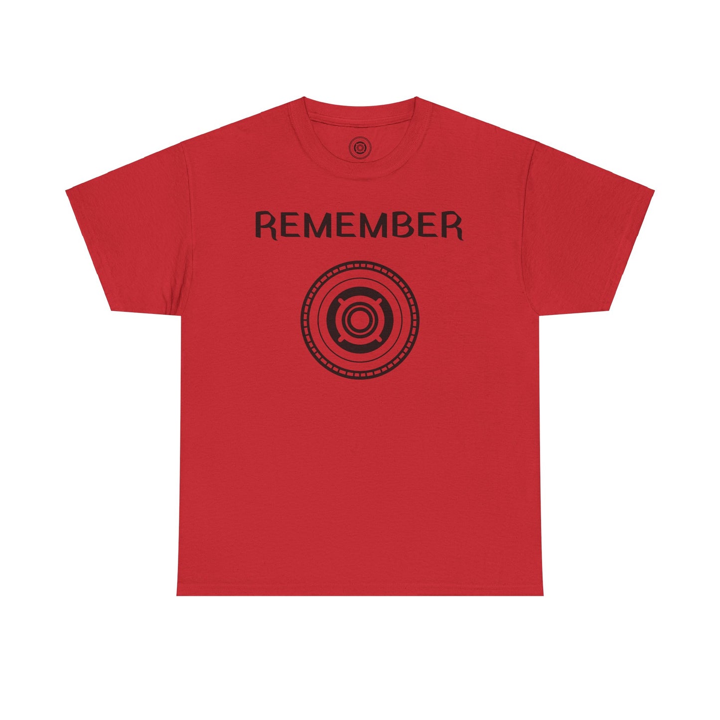 Inspirational Unisex Heavy Cotton Tee - "Remember" Graphic Shirt