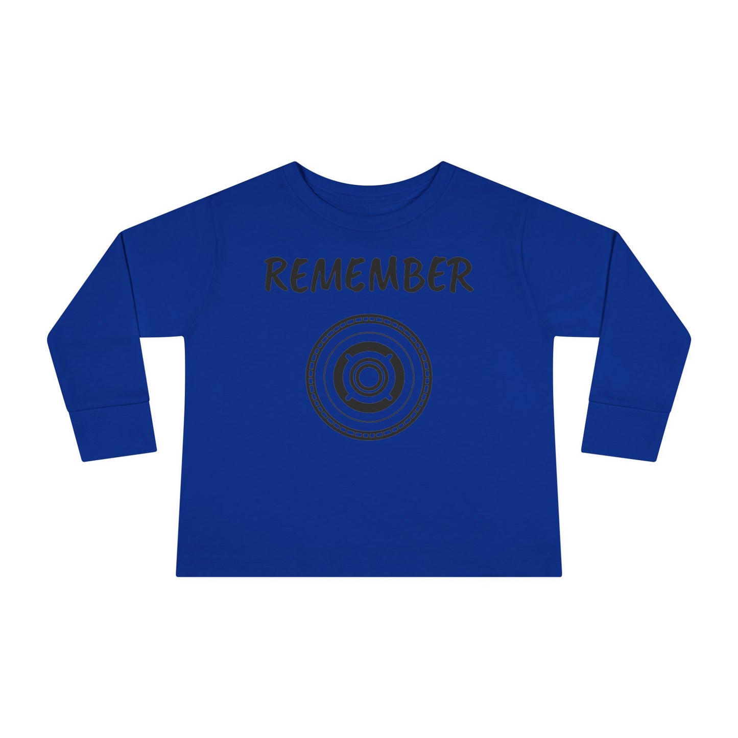 Copy of Toddler Long Sleeve Tee - "Remember" Graphic Tee for Kids - Perfect for Playtime and Special Occasions