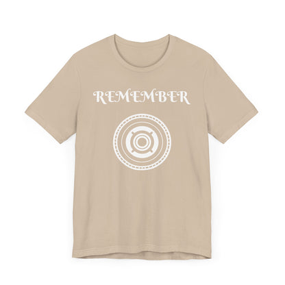 Remember Graphic Unisex Jersey Tee - Casual Reminder of Life's Moments