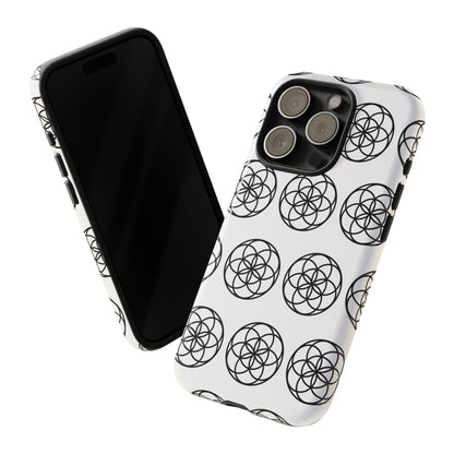 Seed Of Life Mandala Pattern Cell Phone Case