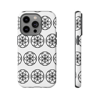 Seed Of Life Mandala Pattern Cell Phone Case