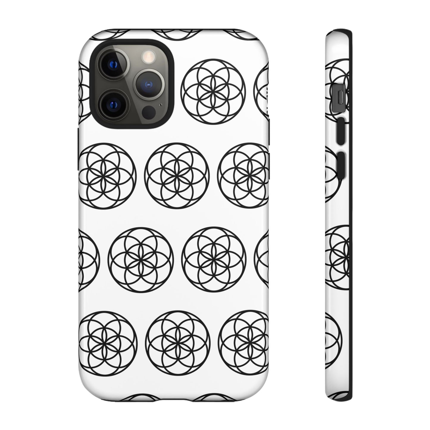 Seed Of Life Mandala Pattern Cell Phone Case