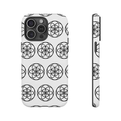 Seed Of Life Mandala Pattern Cell Phone Case