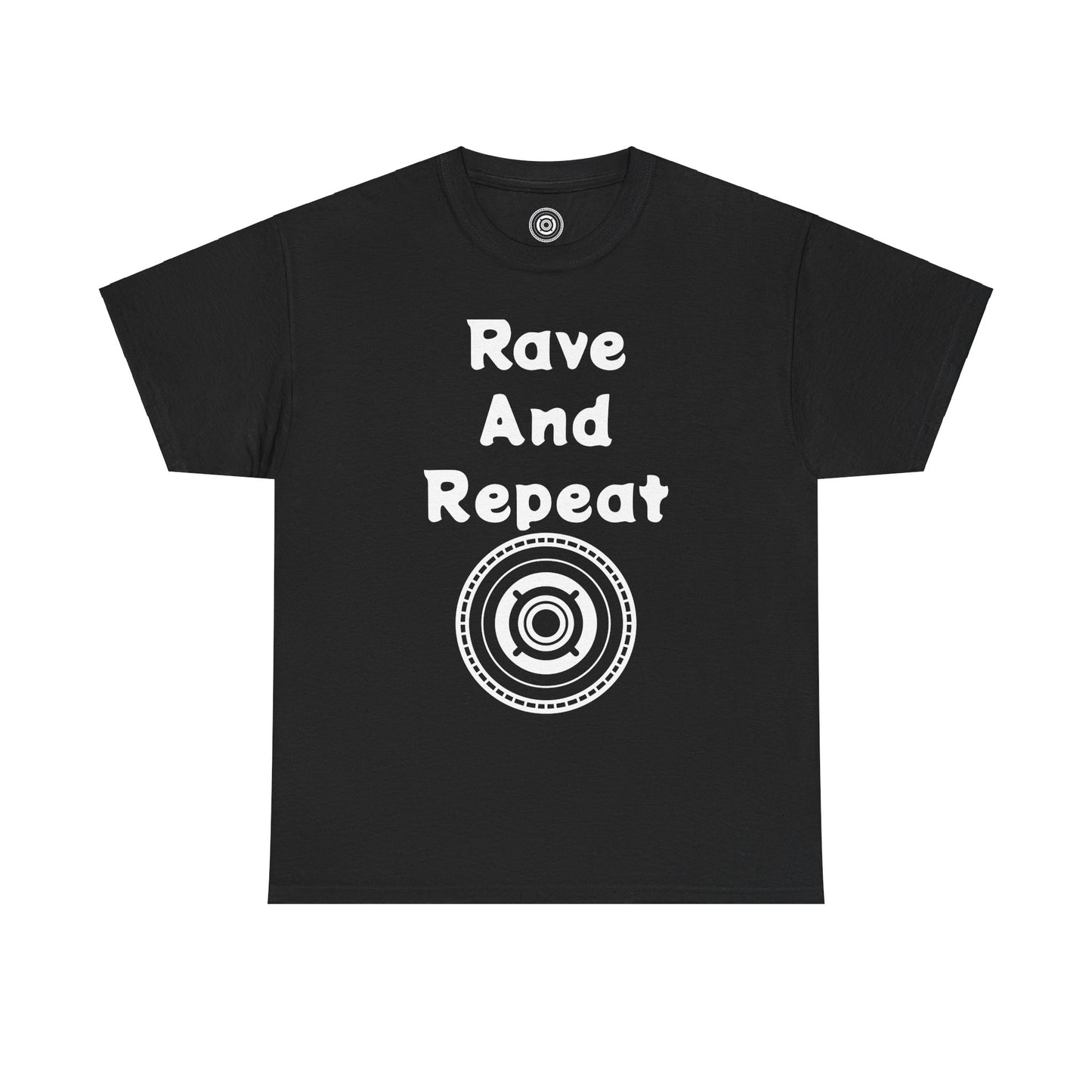 Rave And Repeat Unisex Heavy Cotton Tee - Perfect for Party Lovers