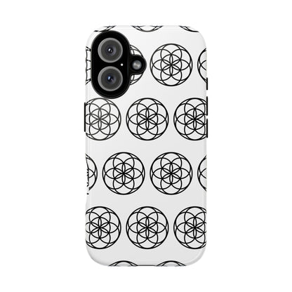 Seed Of Life Mandala Pattern Cell Phone Case