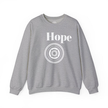 Unisex Heavy Blend™ Crewneck Sweatshirt - 'Hope' Inspirational Design