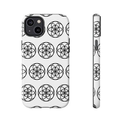 Seed Of Life Mandala Pattern Cell Phone Case