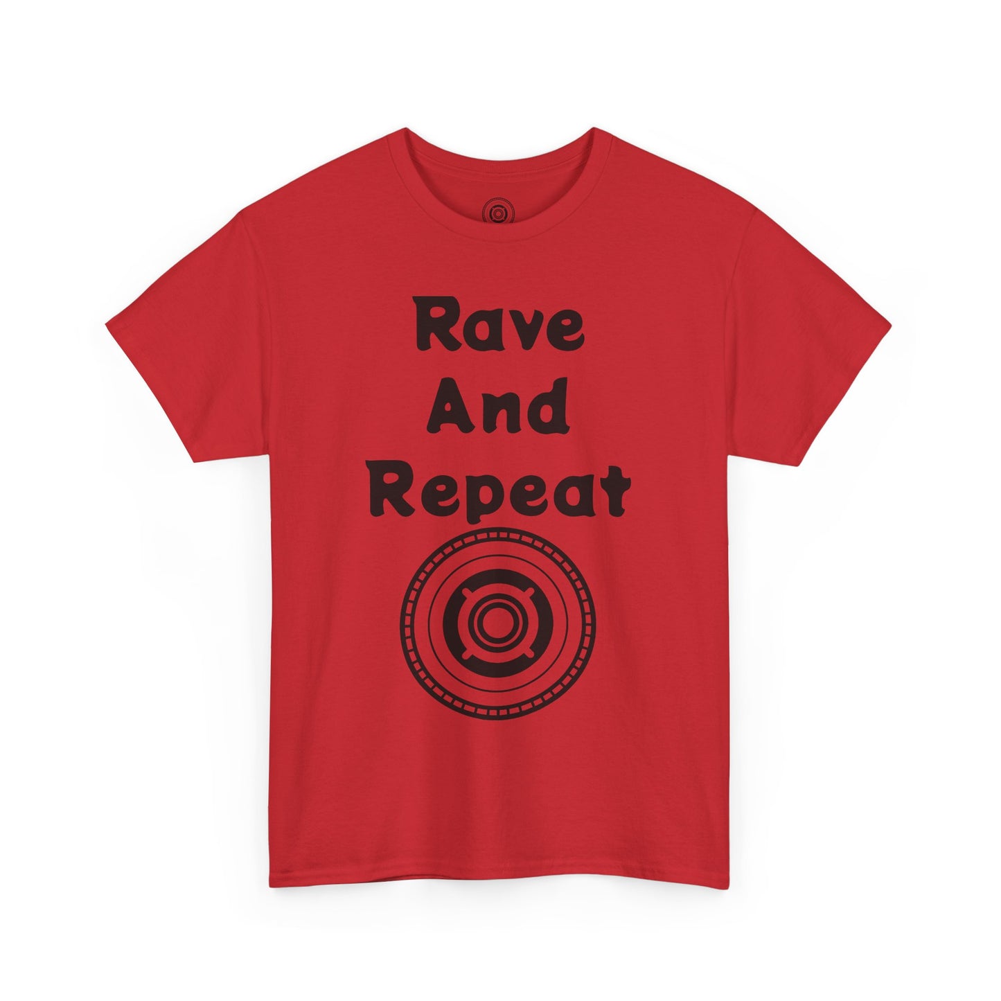 Rave And Repeat Unisex Heavy Cotton Tee - Perfect for Party Lovers