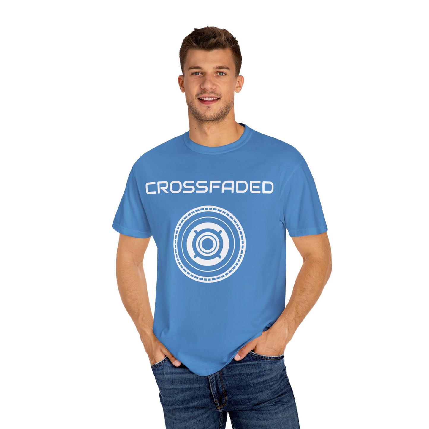 Crossfaded Unisex Garment-Dyed Tee