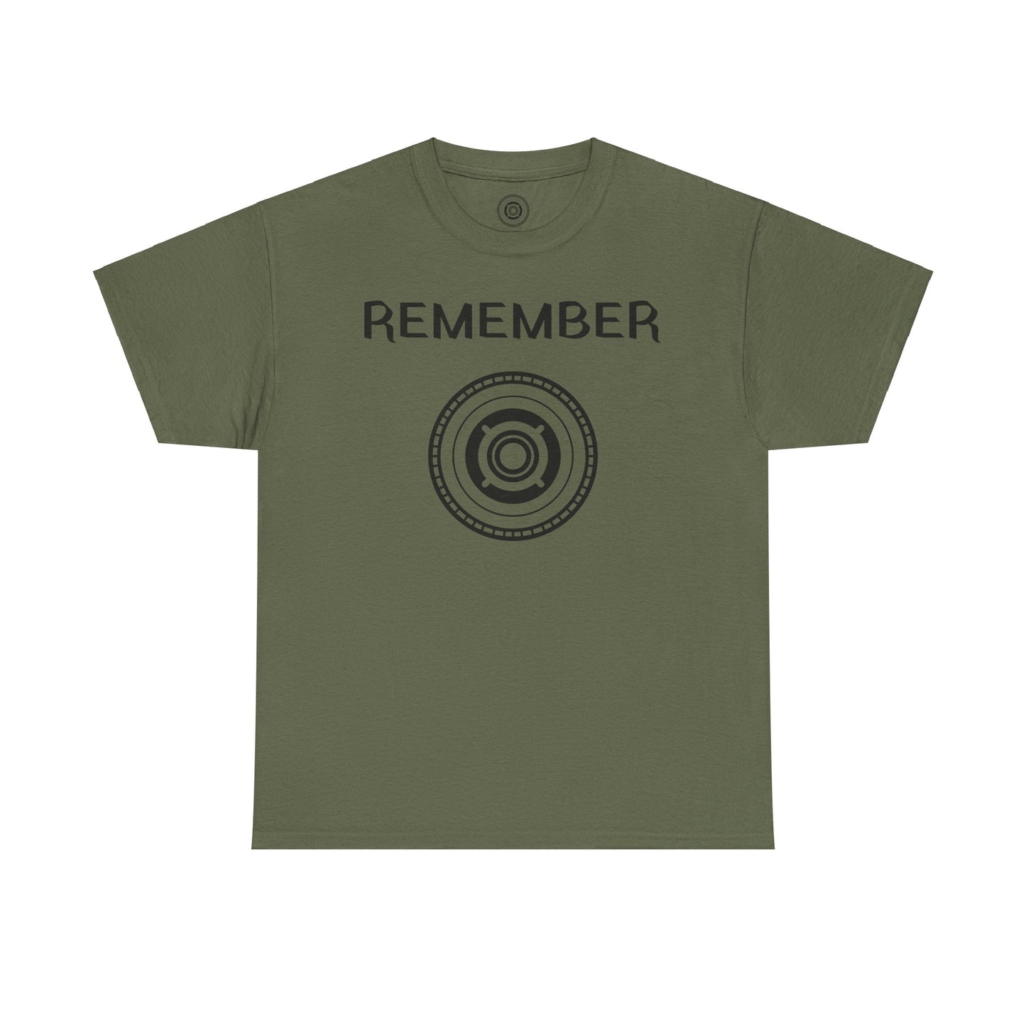 Inspirational Unisex Heavy Cotton Tee - "Remember" Graphic Shirt