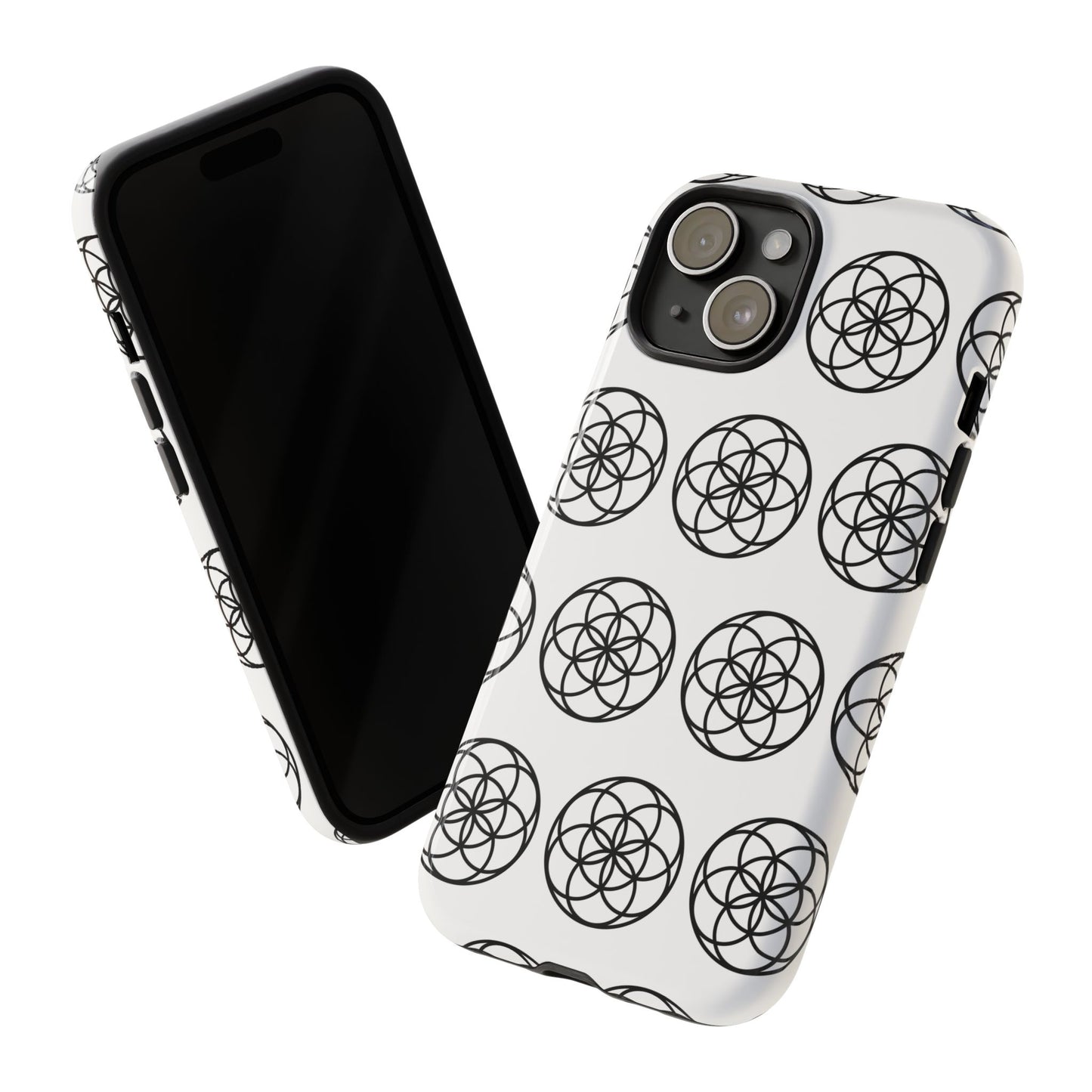 Seed Of Life Mandala Pattern Cell Phone Case