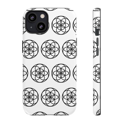 Seed Of Life Mandala Pattern Cell Phone Case