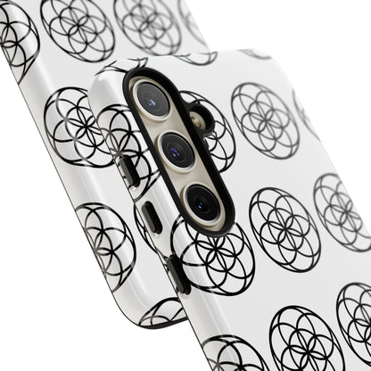 Seed Of Life Mandala Pattern Cell Phone Case