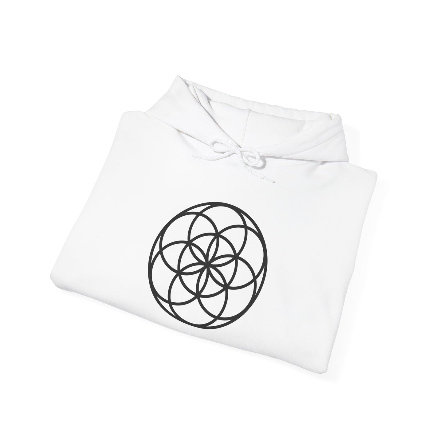 Seed of Life Mandala Hoodie All Around Print