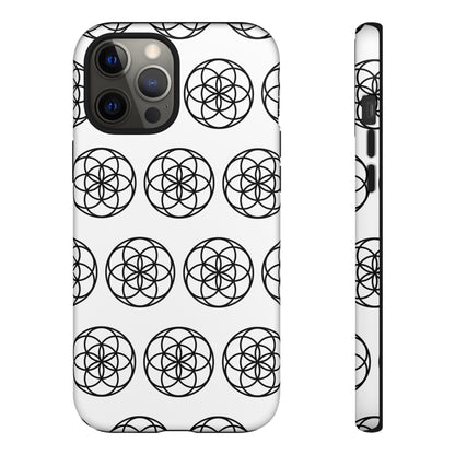 Seed Of Life Mandala Pattern Cell Phone Case