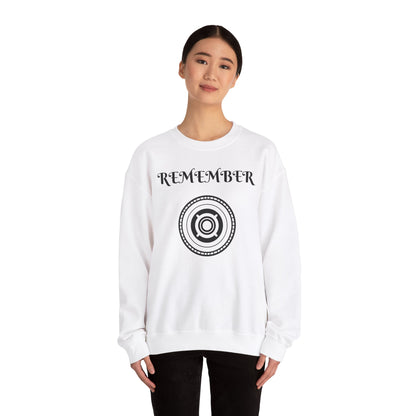 Remember Graphic Unisex Crewneck Sweatshirt - Cozy Casual Wear