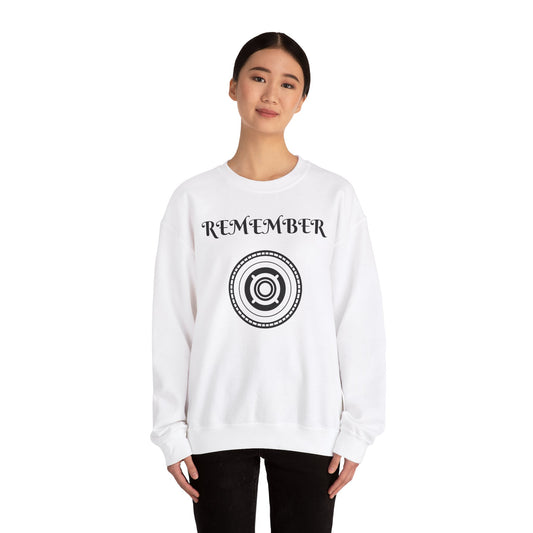 Remember Graphic Unisex Crewneck Sweatshirt - Cozy Casual Wear