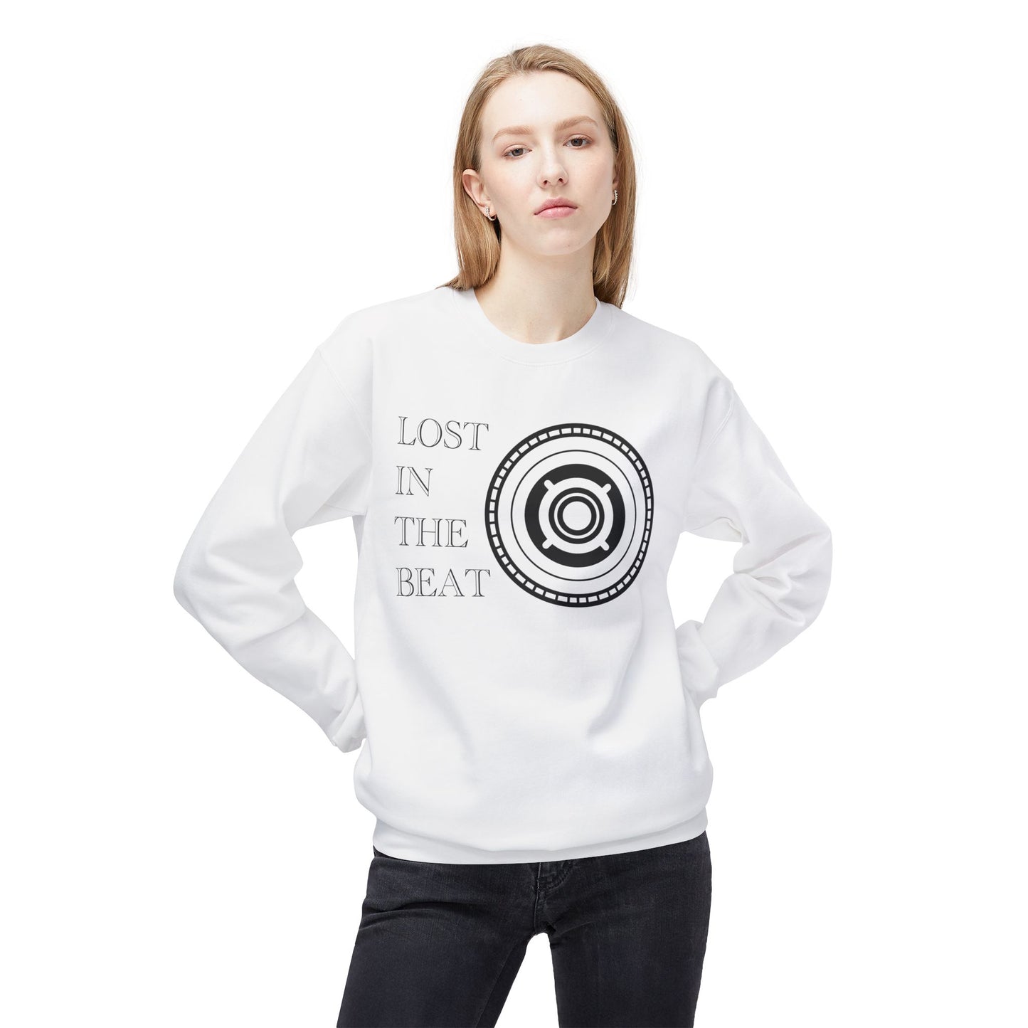 Lost in the Beat Crewneck Sweatshirt