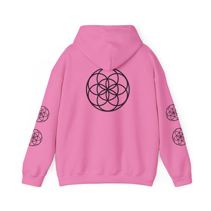 Seed of Life Mandala Hoodie All Around Print