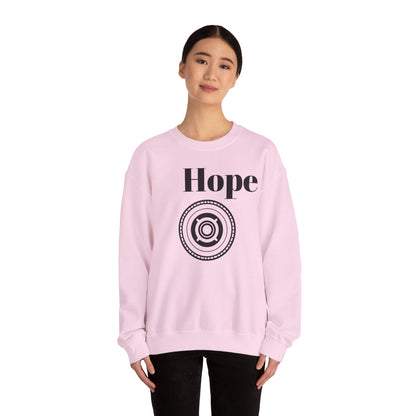 Unisex Heavy Blend™ Crewneck Sweatshirt - 'Hope' Inspirational Design