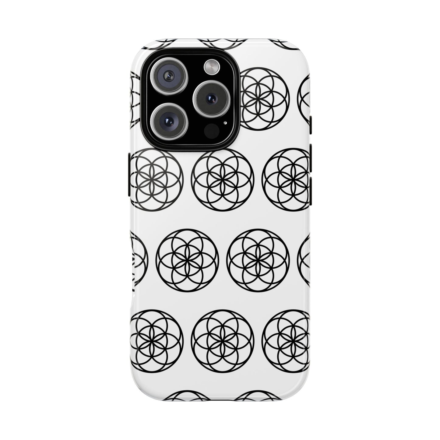 Seed Of Life Mandala Pattern Cell Phone Case