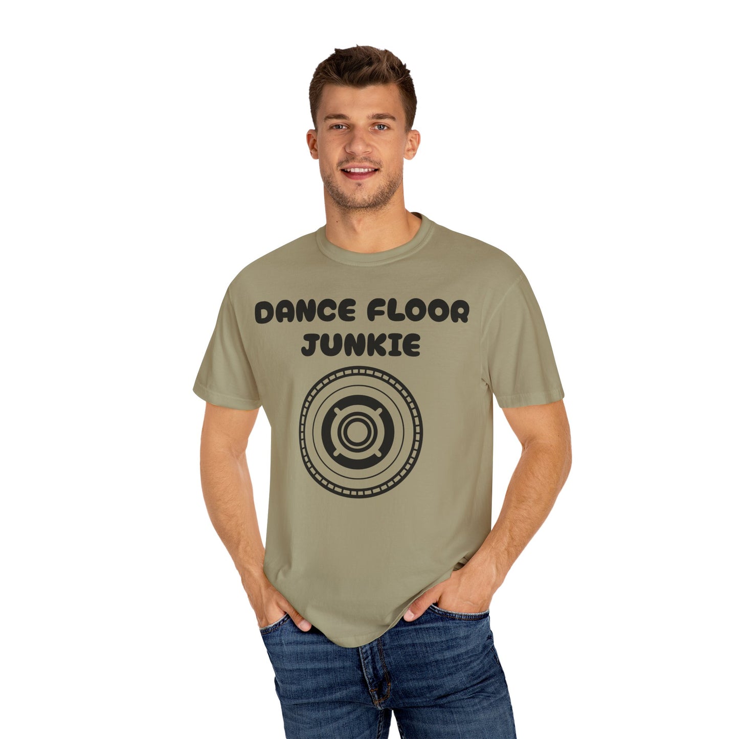 Dance Floor Junkie Unisex Garment-Dyed T-Shirt