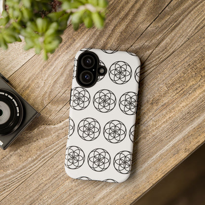 Seed Of Life Mandala Pattern Cell Phone Case