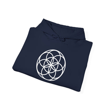 Seed of Life Mandala Hoodie All Around Print