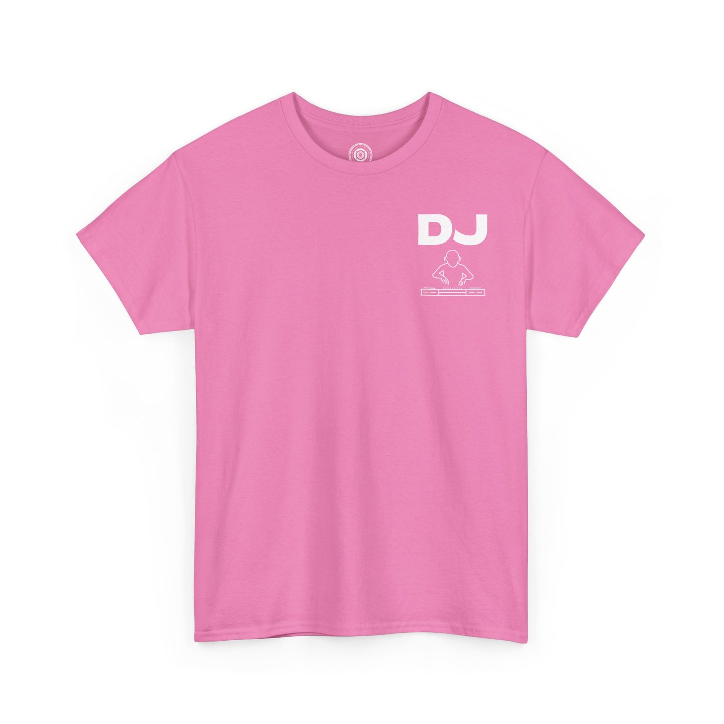 DJ And Logo On Chest White Lettering