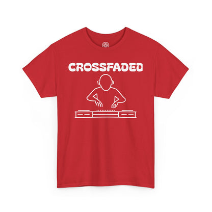 Crossfaded DJ Logo Across Chest White Lettering