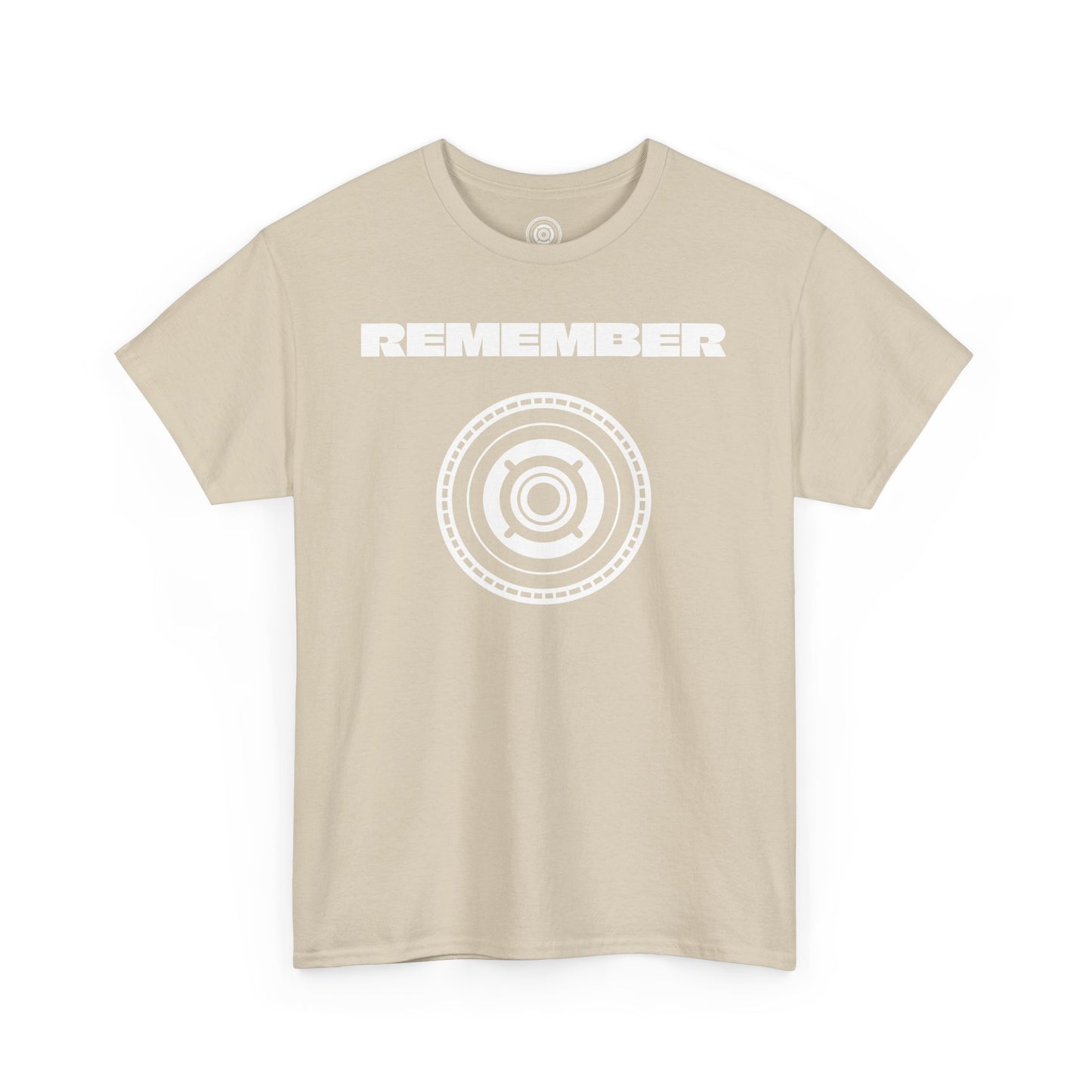 Inspirational Unisex Heavy Cotton Tee - "Remember" Graphic Shirt CC