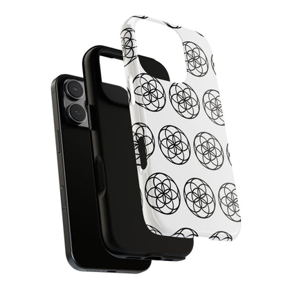 Seed Of Life Mandala Pattern Cell Phone Case