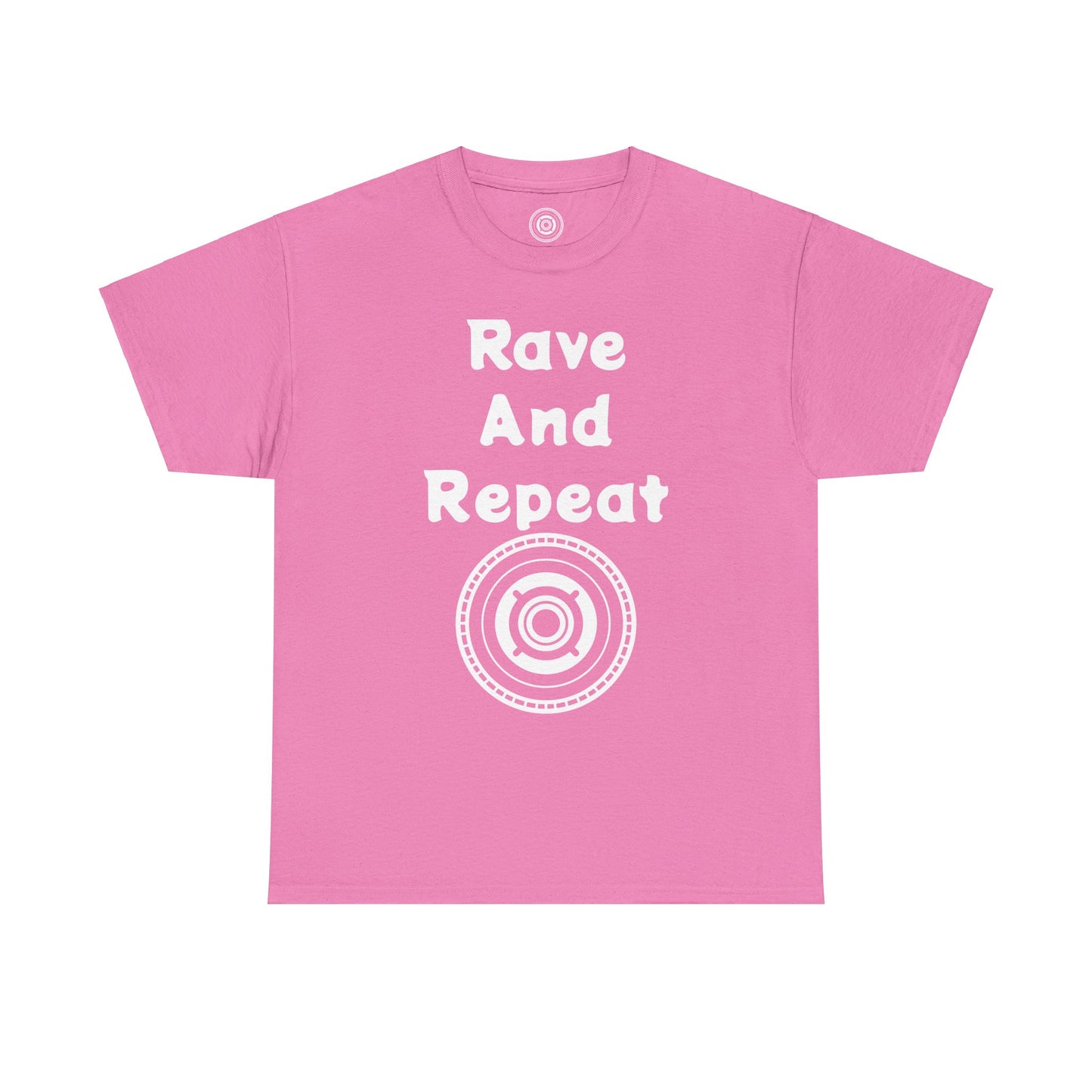 Rave And Repeat Unisex Heavy Cotton Tee - Perfect for Party Lovers