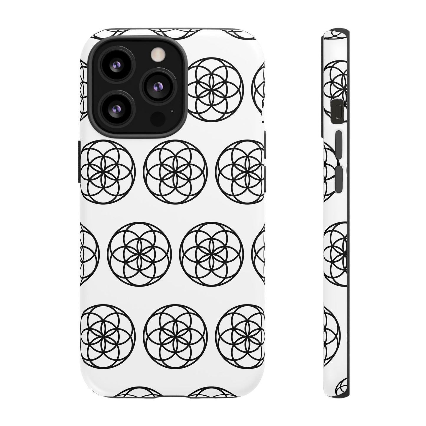 Seed Of Life Mandala Pattern Cell Phone Case