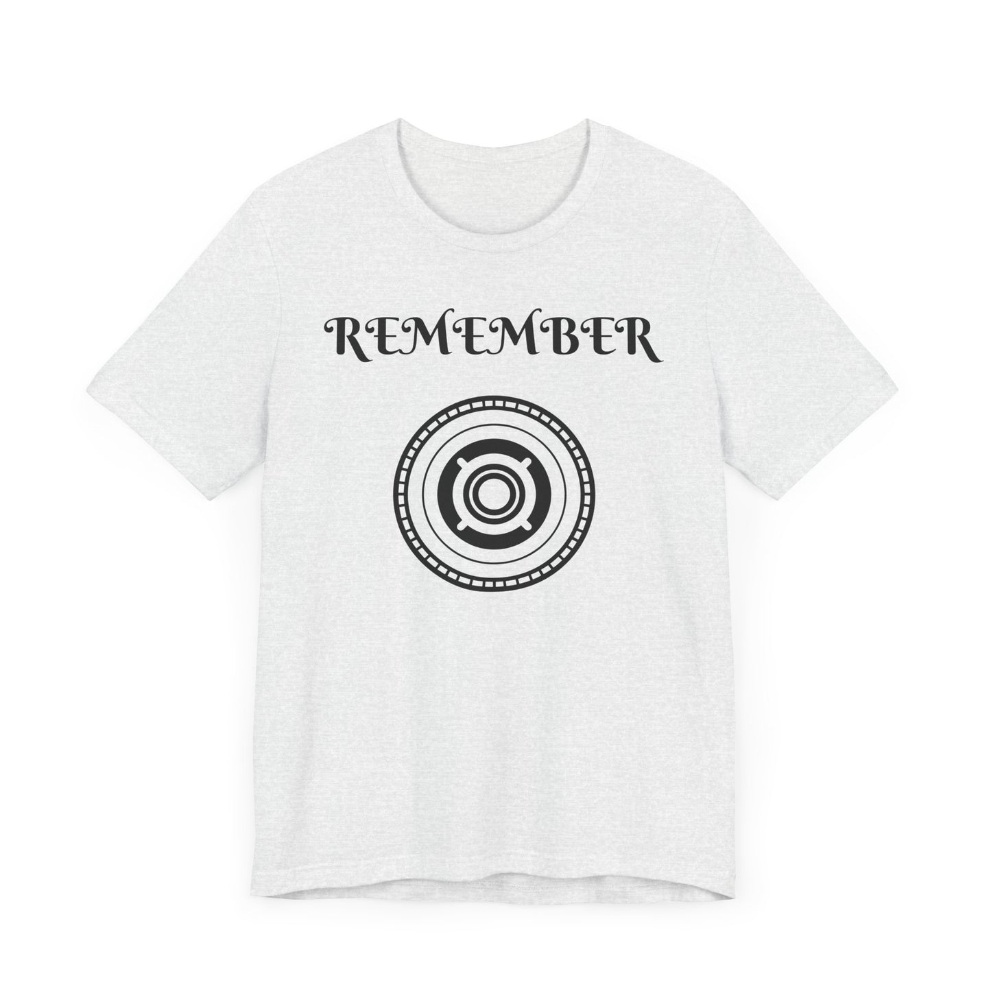 Remember Graphic Unisex Jersey Tee - Casual Reminder of Life's Moments