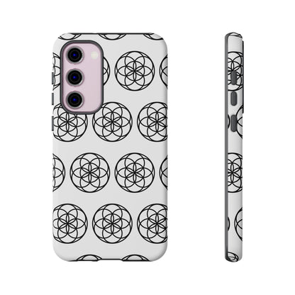 Seed Of Life Mandala Pattern Cell Phone Case