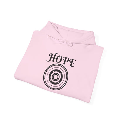 Hope Unisex Heavy Blend™ Hooded Sweatshirt - Inspirational 'HOPE' Design