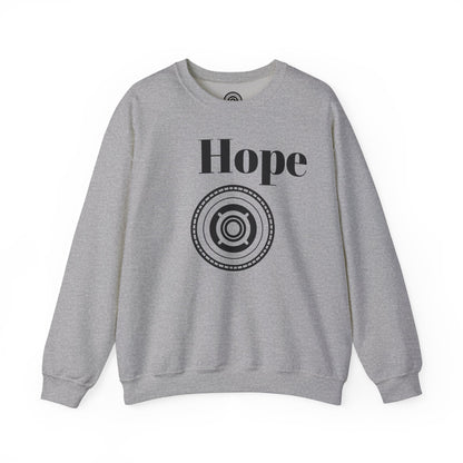 Unisex Heavy Blend™ Crewneck Sweatshirt - 'Hope' Inspirational Design