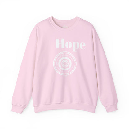 Unisex Heavy Blend™ Crewneck Sweatshirt - 'Hope' Inspirational Design