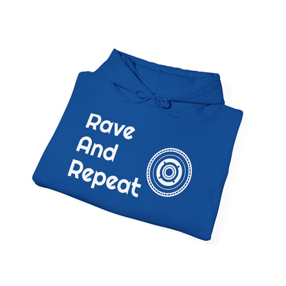 Copy of Rave And Repeat Unisex Heavy Blend Hoodie | Perfect for Music Festivals & Casual Wear