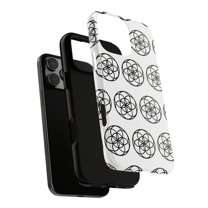 Seed Of Life Mandala Pattern Cell Phone Case