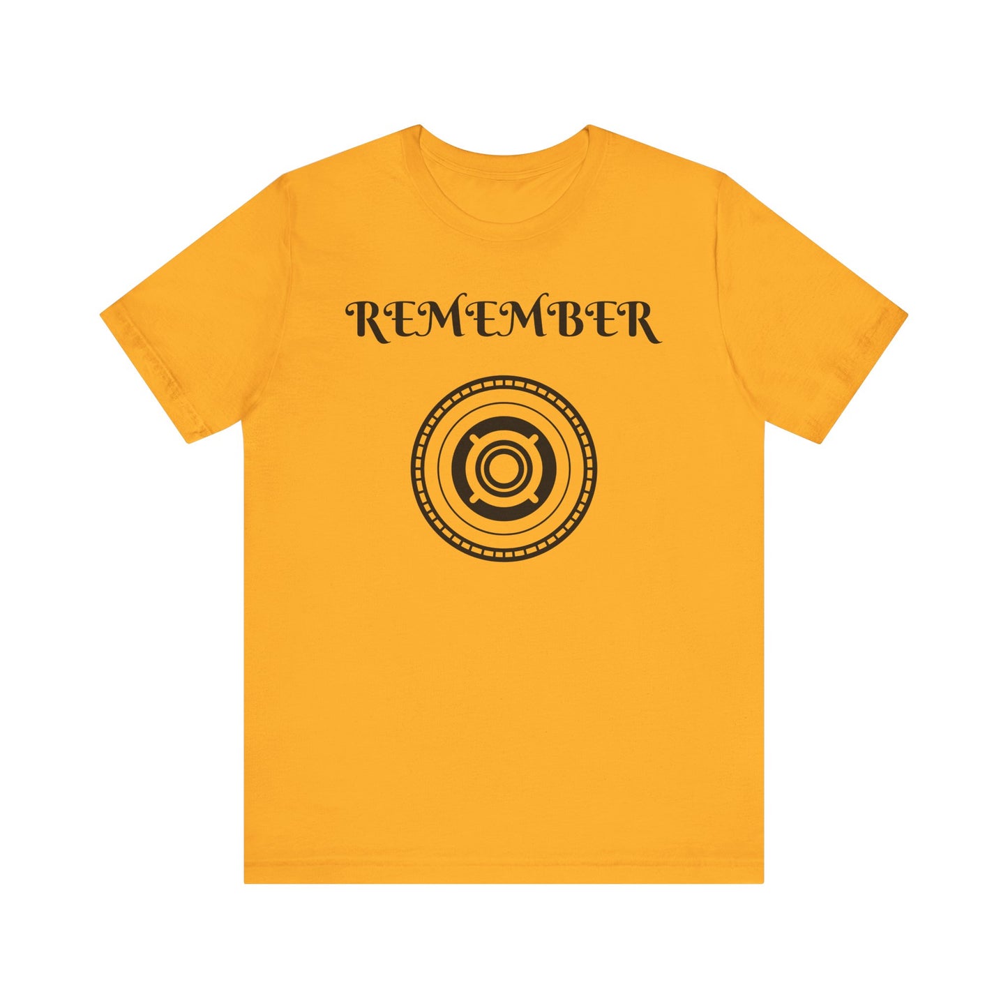 Remember Graphic Unisex Jersey Tee - Casual Reminder of Life's Moments